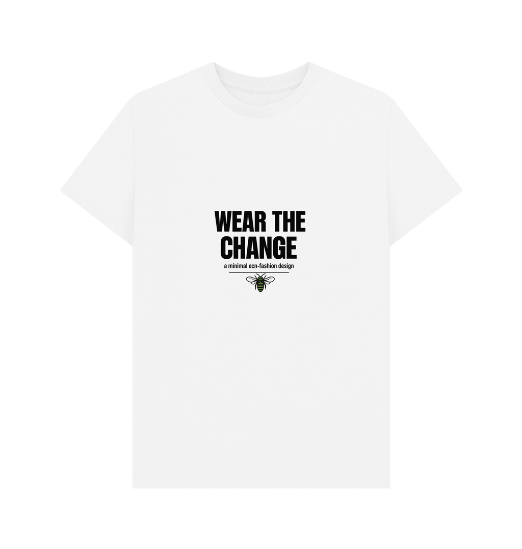 White Printed T-shirt Front