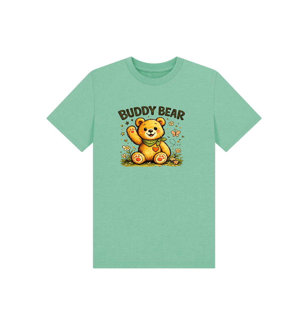 Peppermint Printed Kids T-Shirt Front