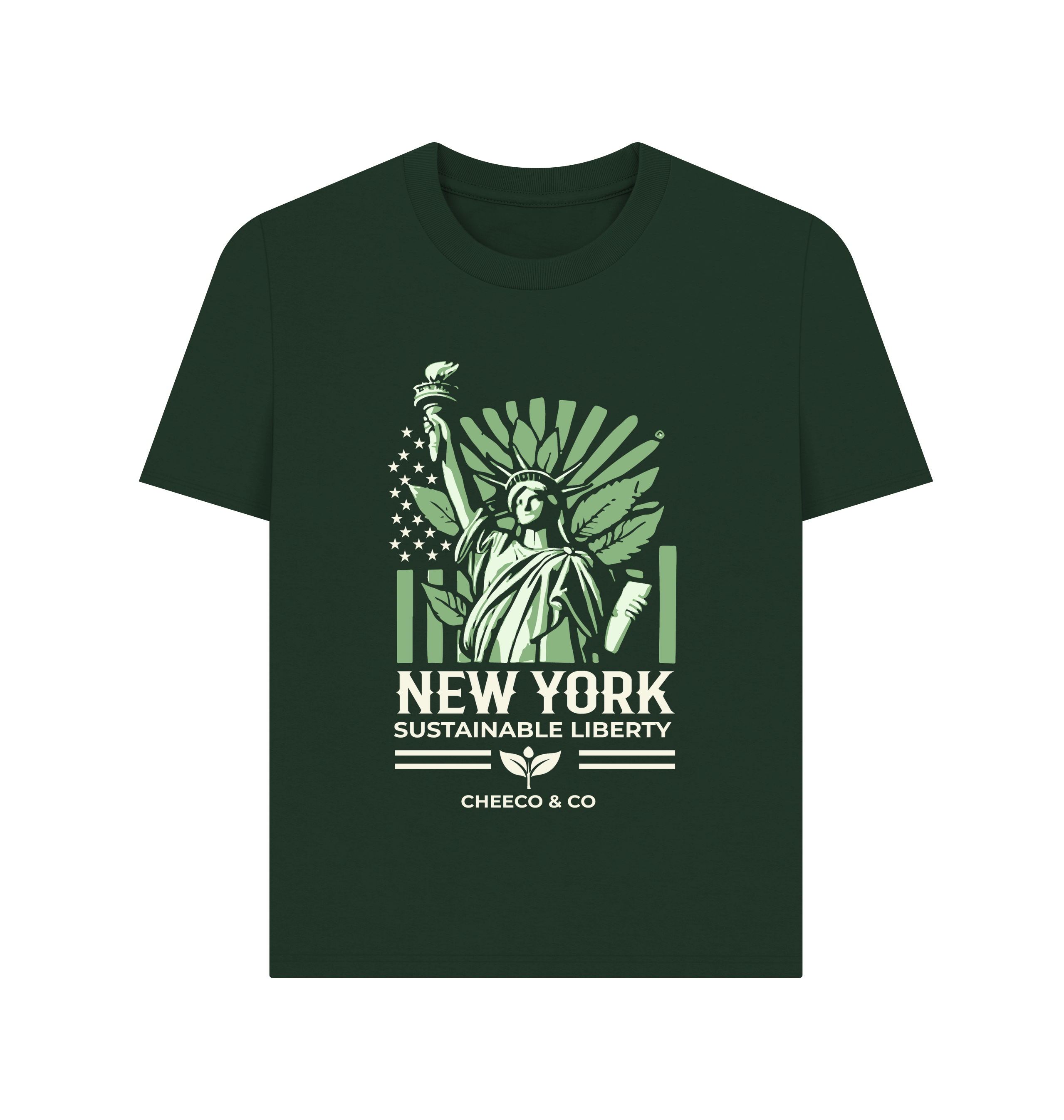 Evergreen Printed T-shirt Front