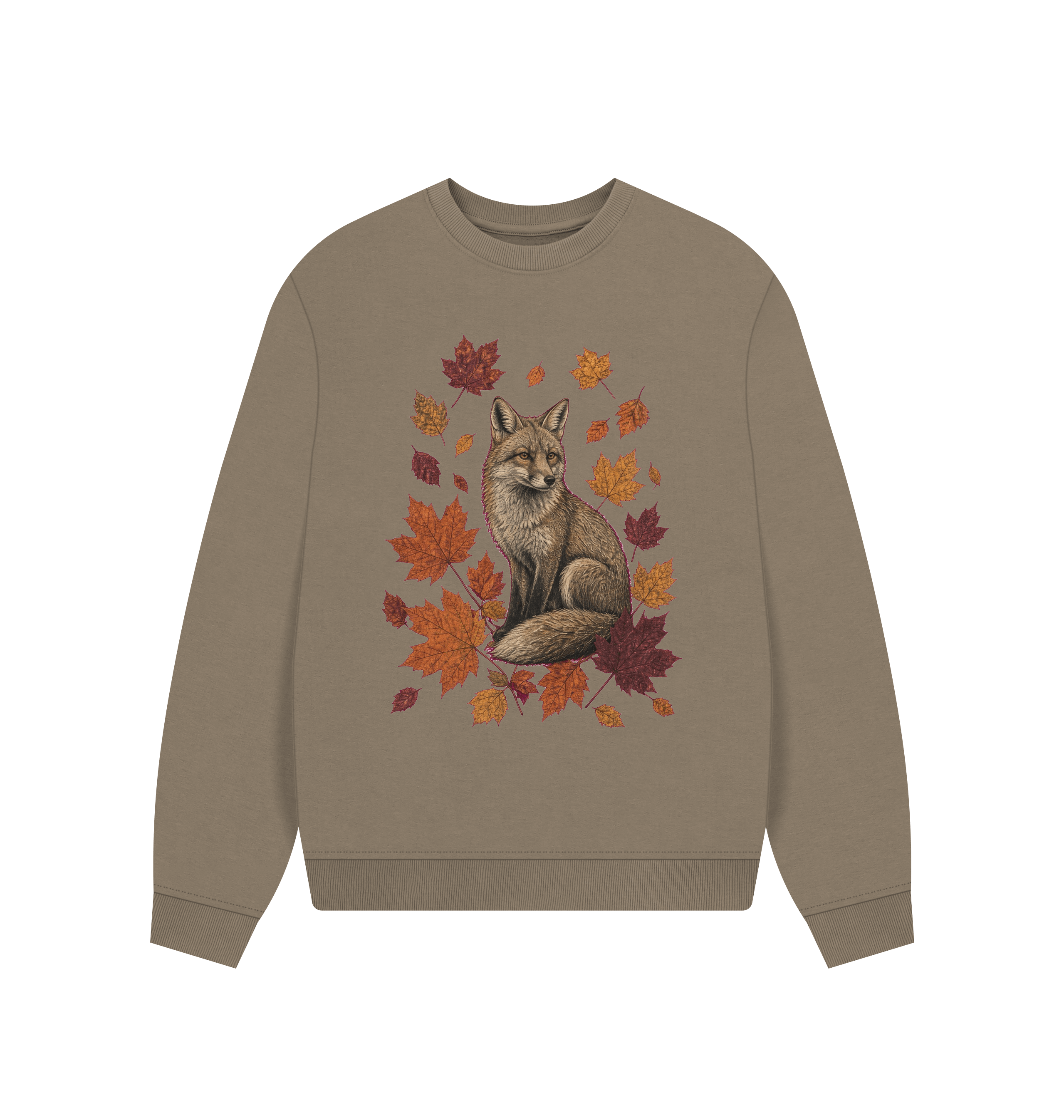 Willow Printed Sweater Front