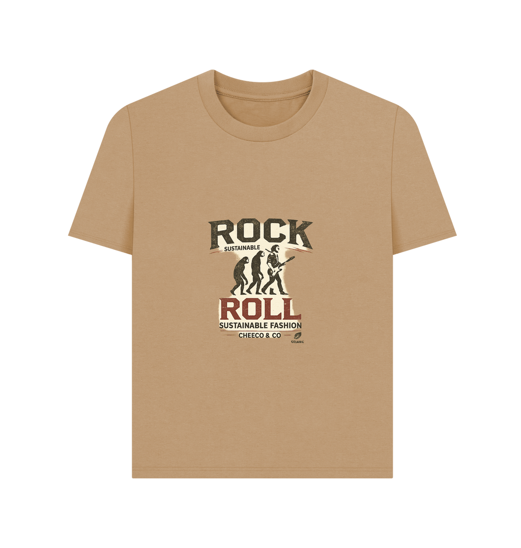 Sand Printed T-shirt Front