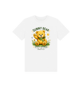White Printed Kids T-Shirt Front
