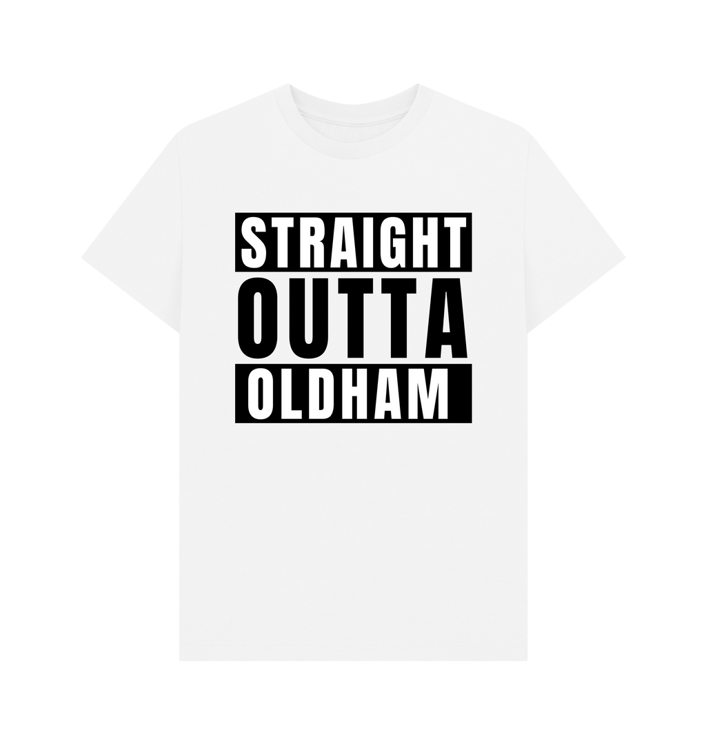 White Printed T-shirt Front