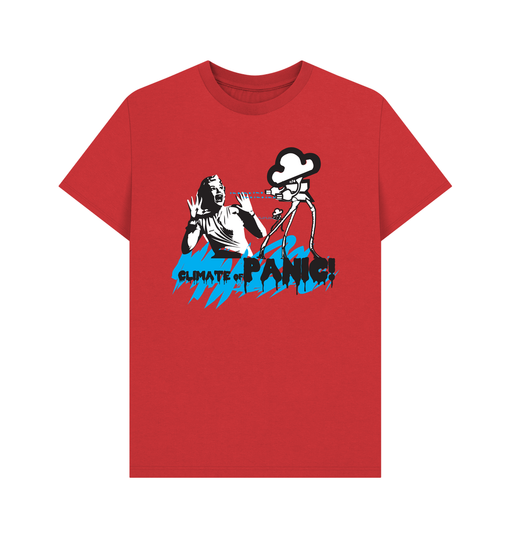 Red Printed T-shirt Front