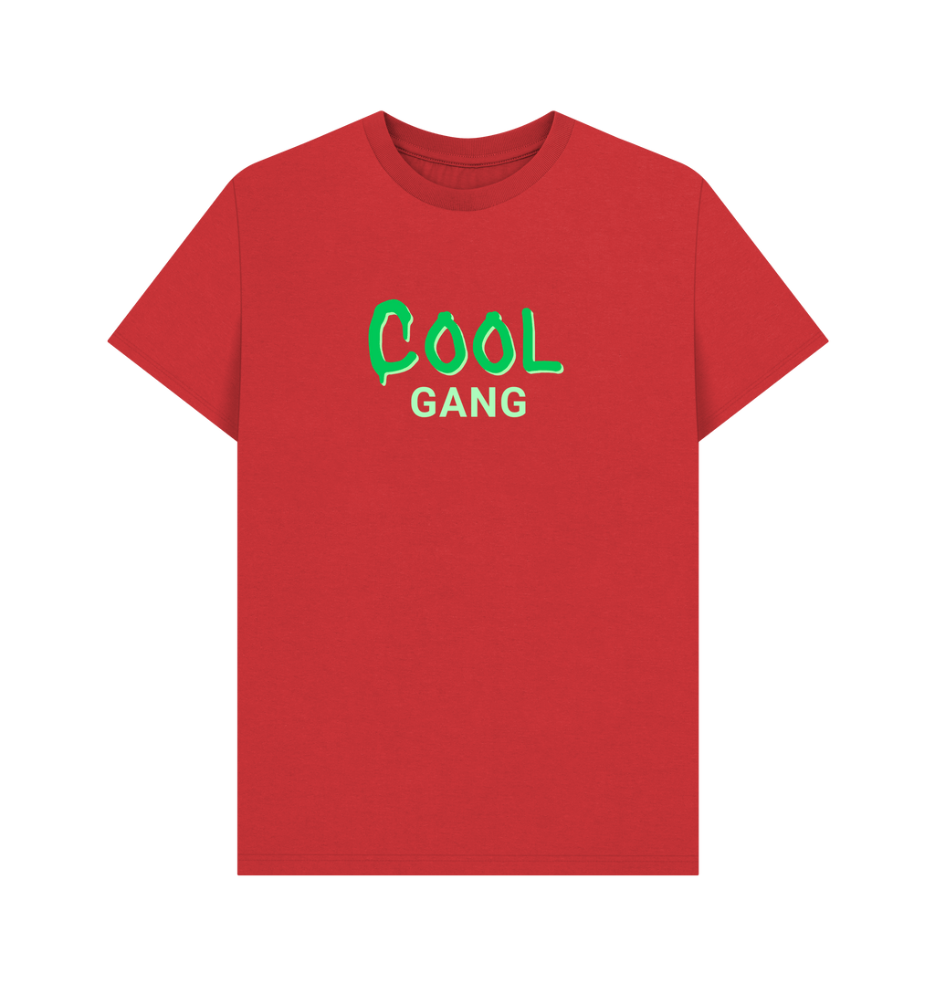 Red Printed T-shirt Front