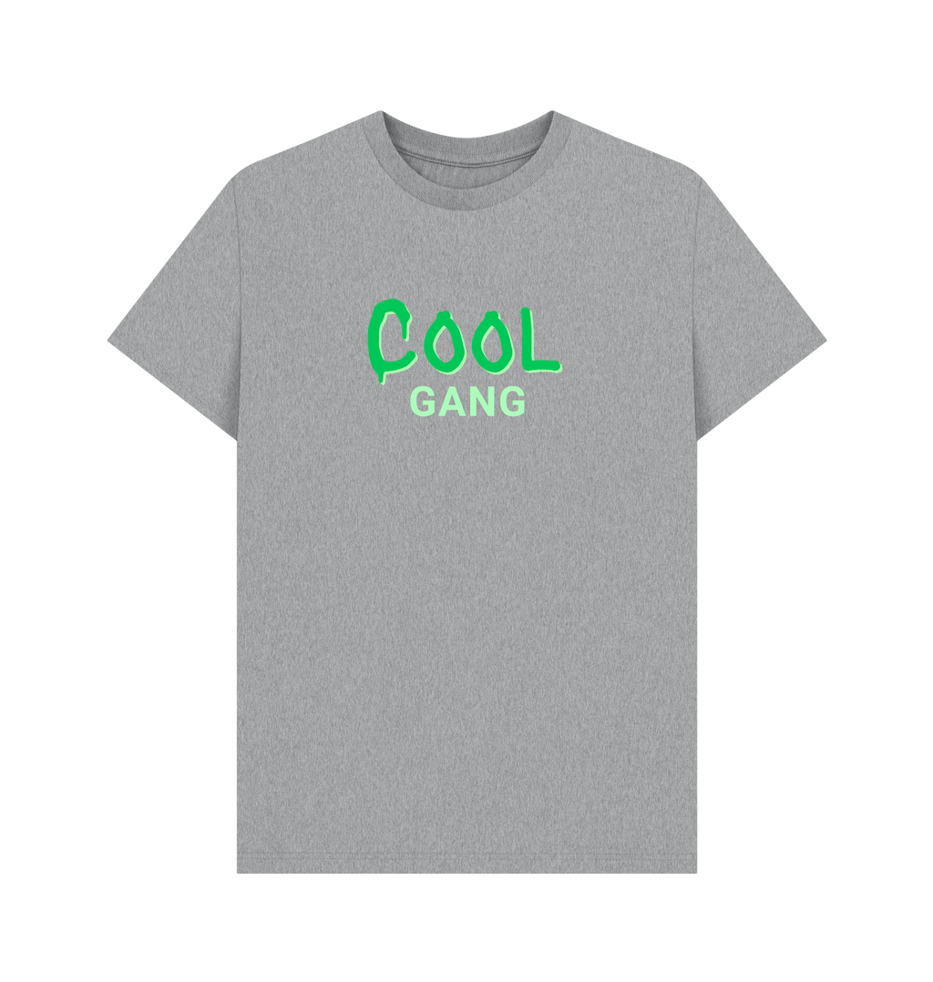 Athletic Grey Printed T-shirt Front