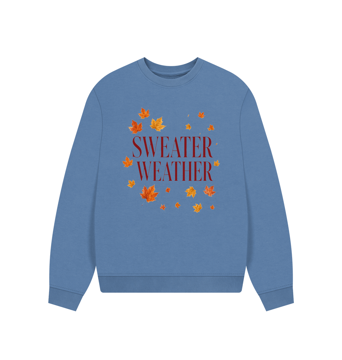 Solent Printed Sweater Front