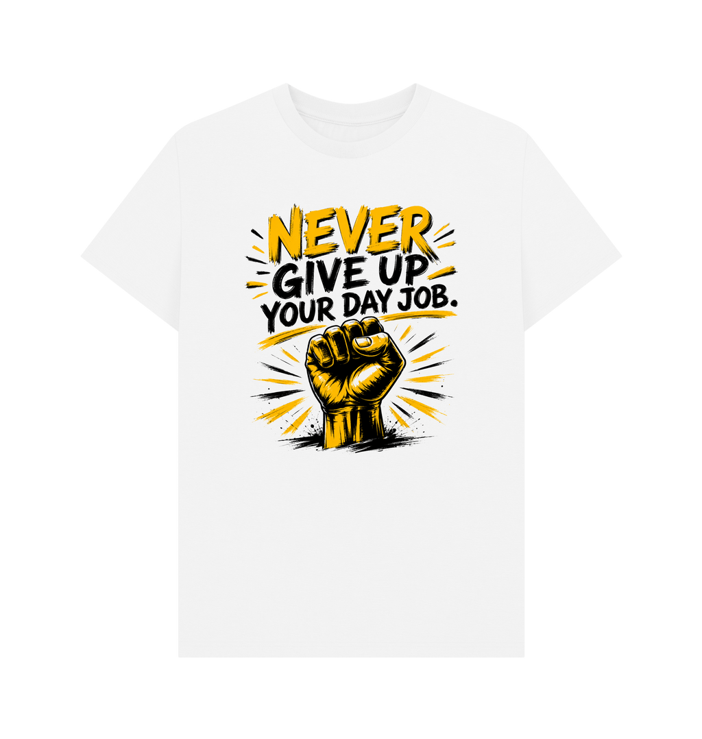 White Printed T-shirt Front
