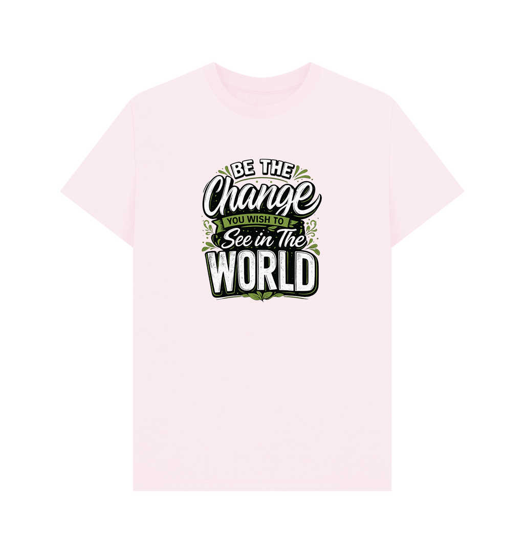 Pink Printed T-shirt Front