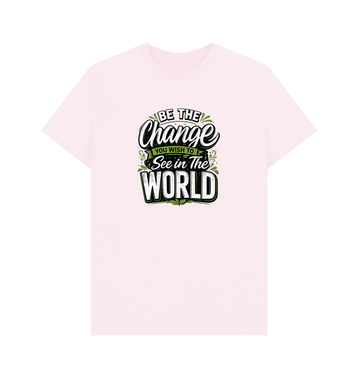 Pink Printed T-shirt Front