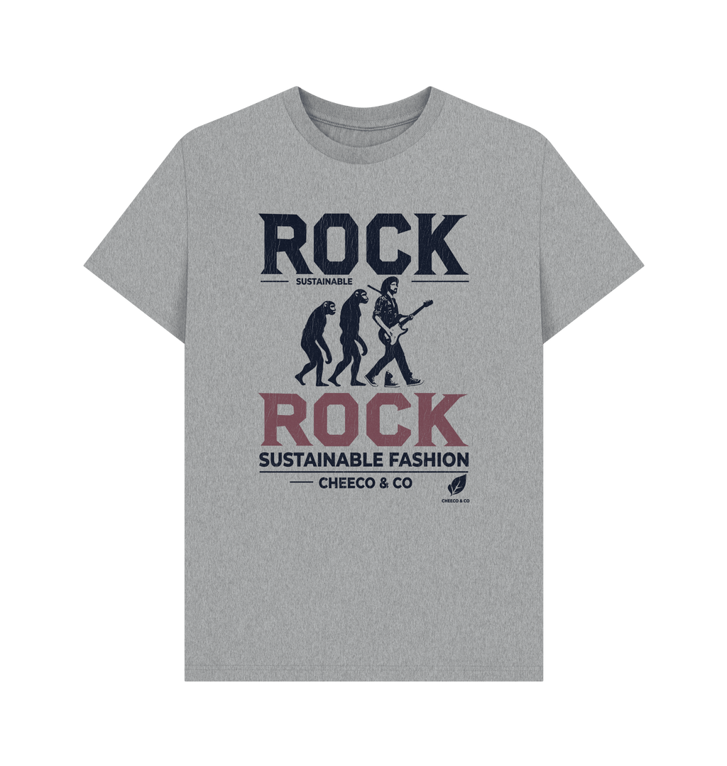 Athletic Grey Printed T-shirt Front