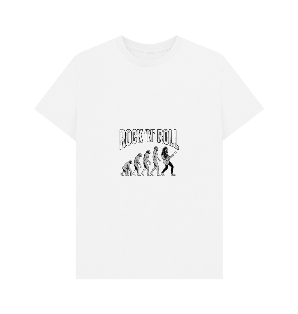 White Printed T-shirt Front