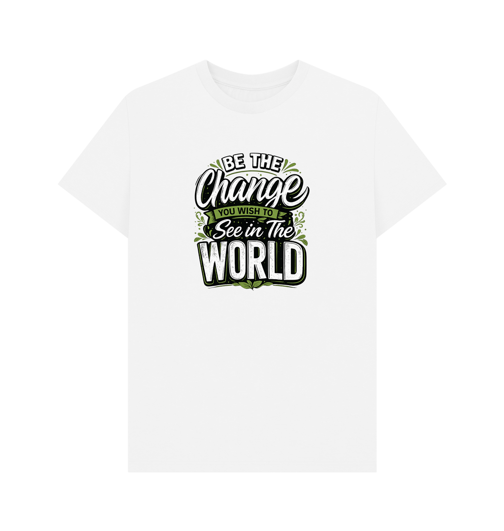 White Printed T-shirt Front