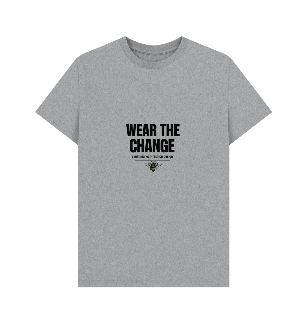 Athletic Grey Printed T-shirt Front