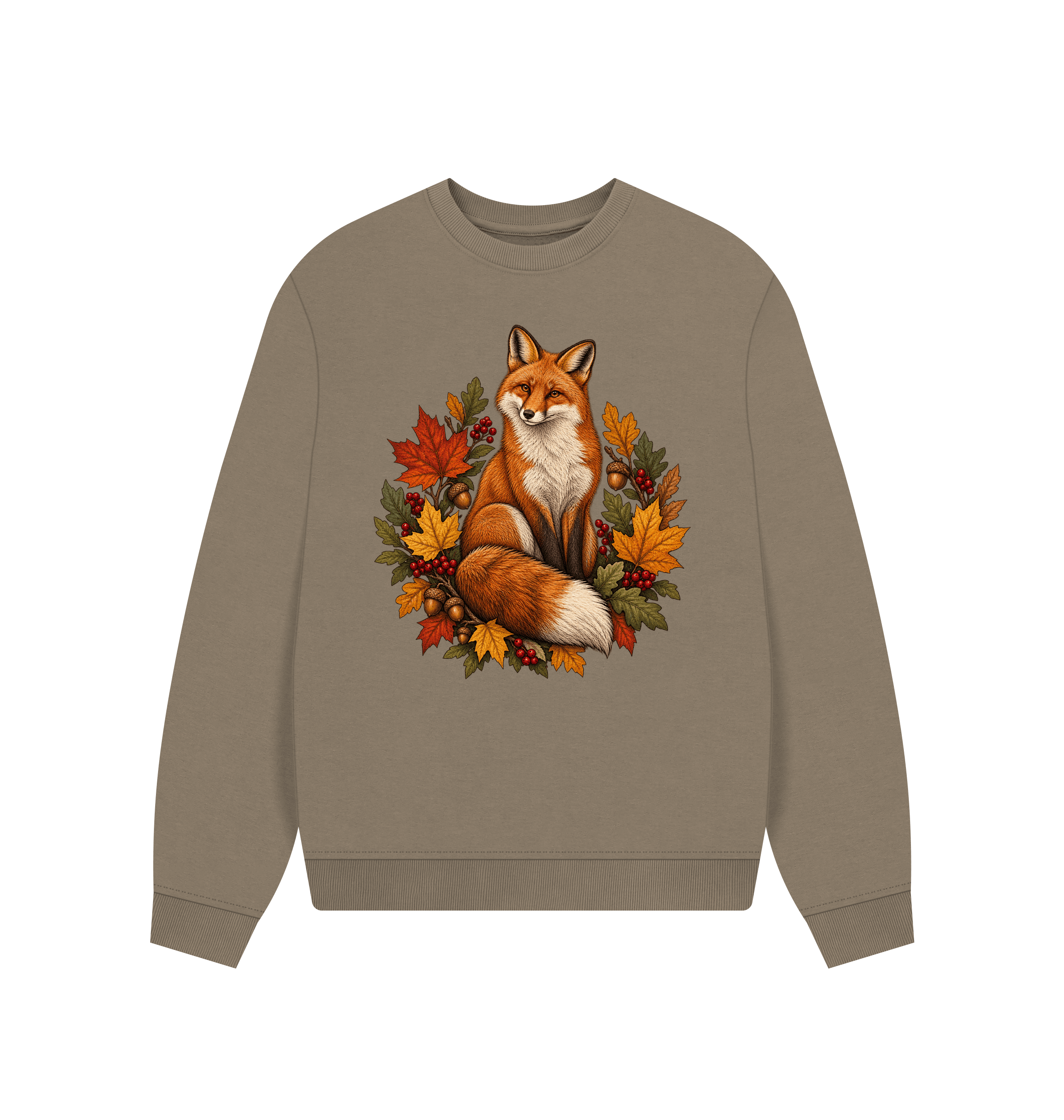 Willow Printed Sweater Front