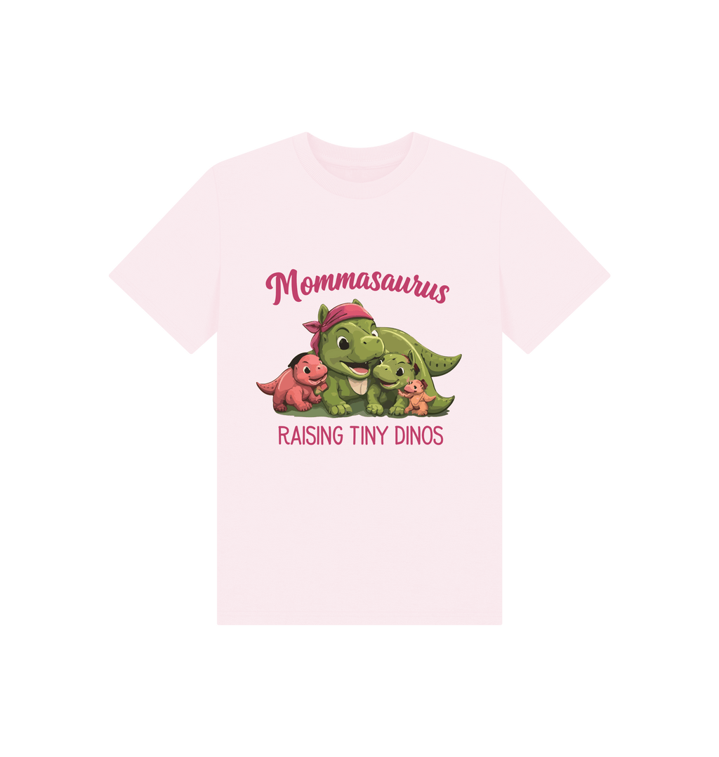 Pink Printed Kids T-Shirt Front