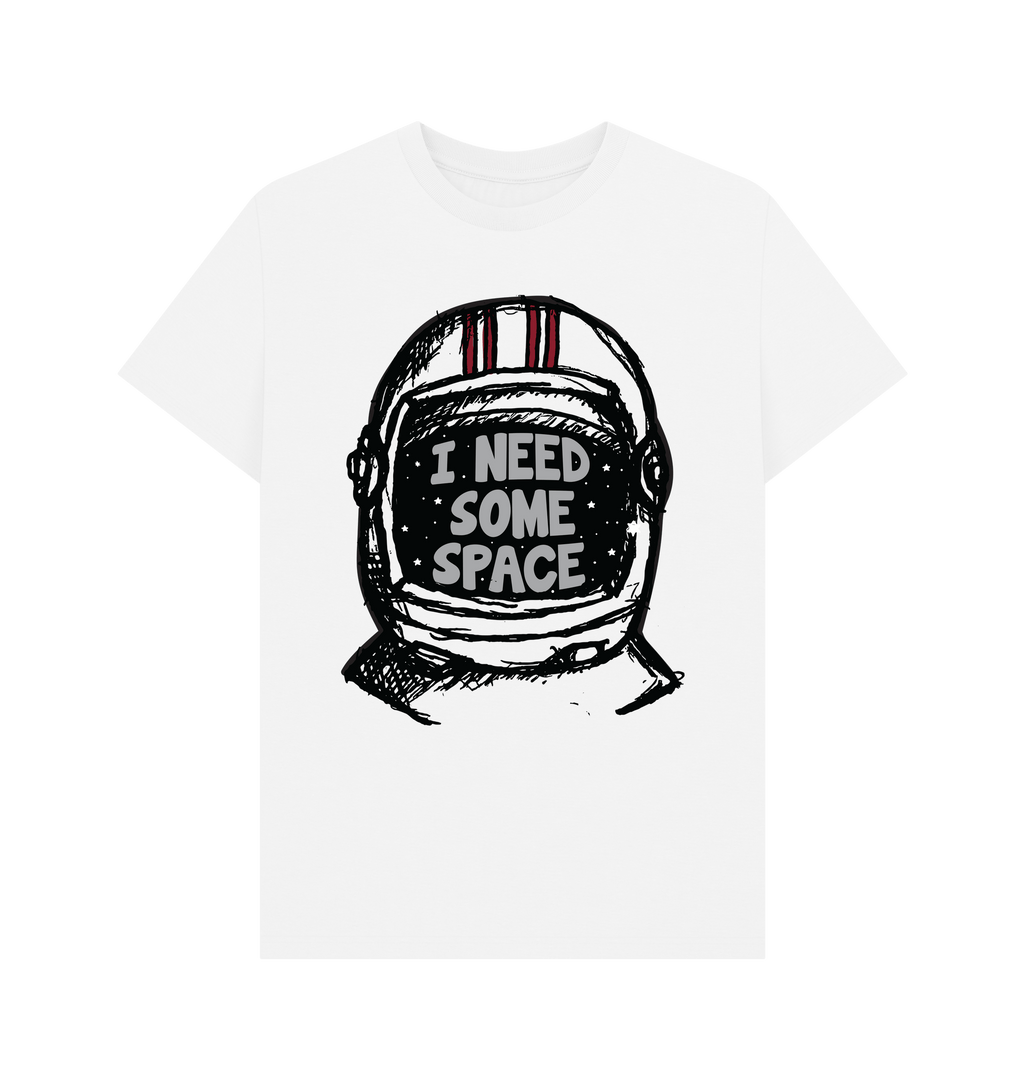 White Printed T-shirt Front