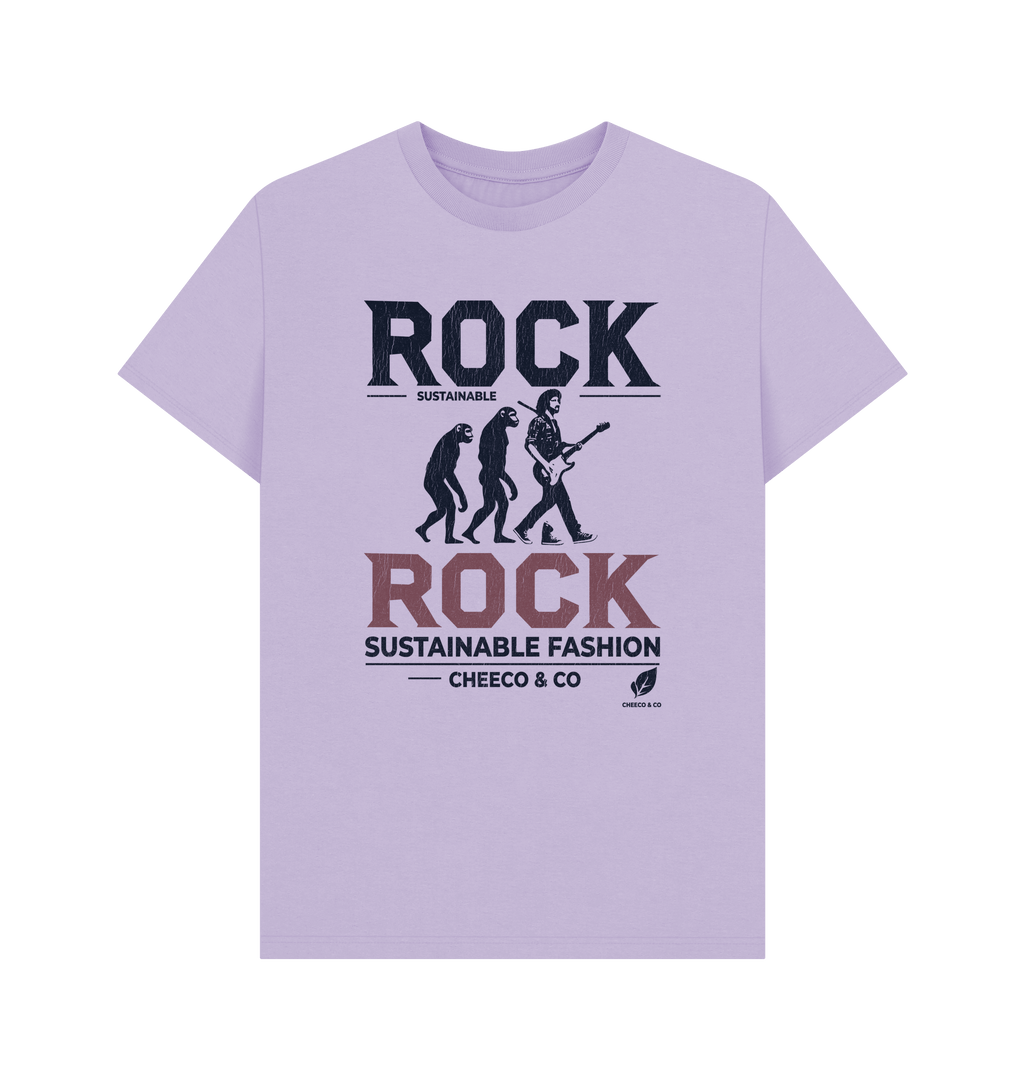 Lilac Printed T-shirt Front