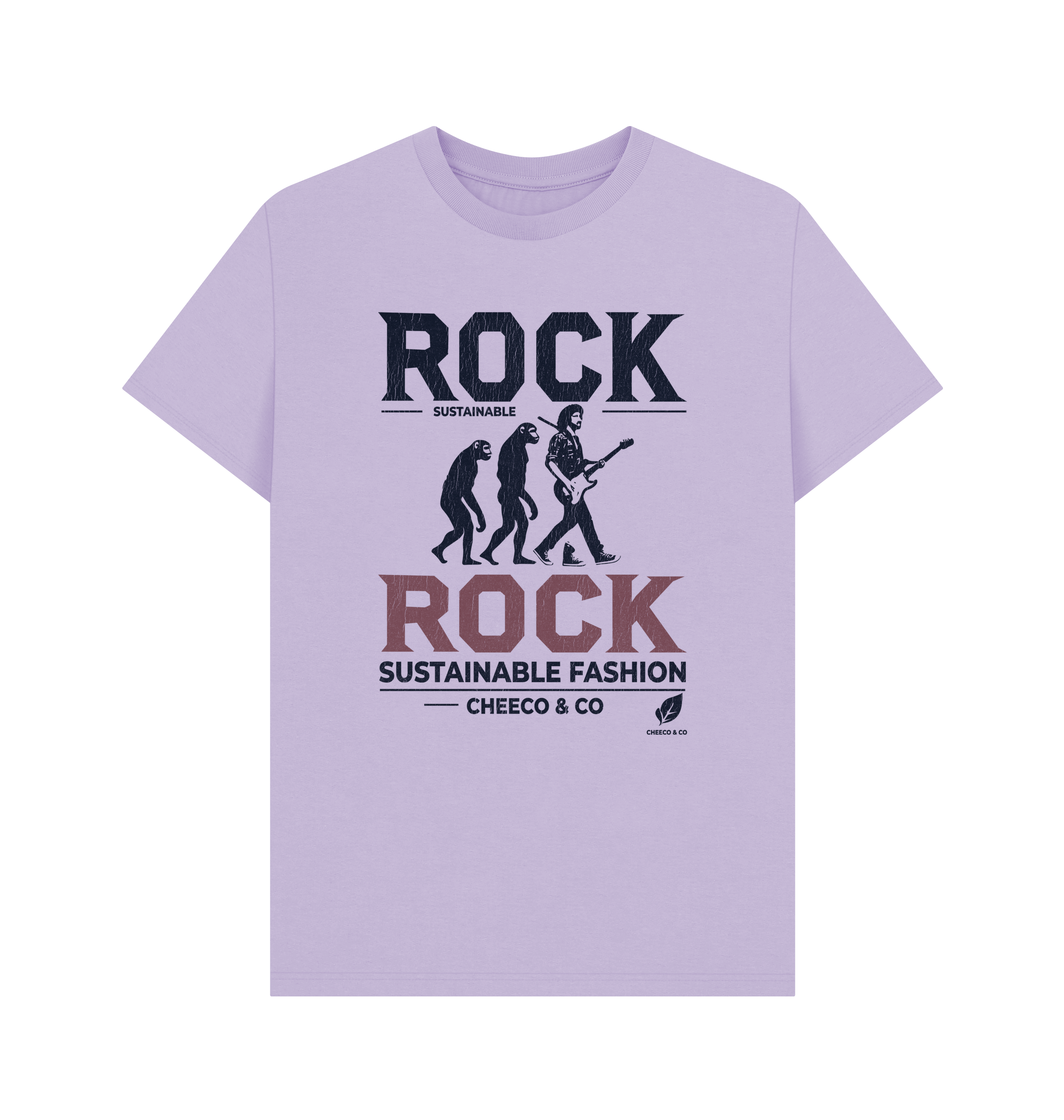 Lilac Printed T-shirt Front