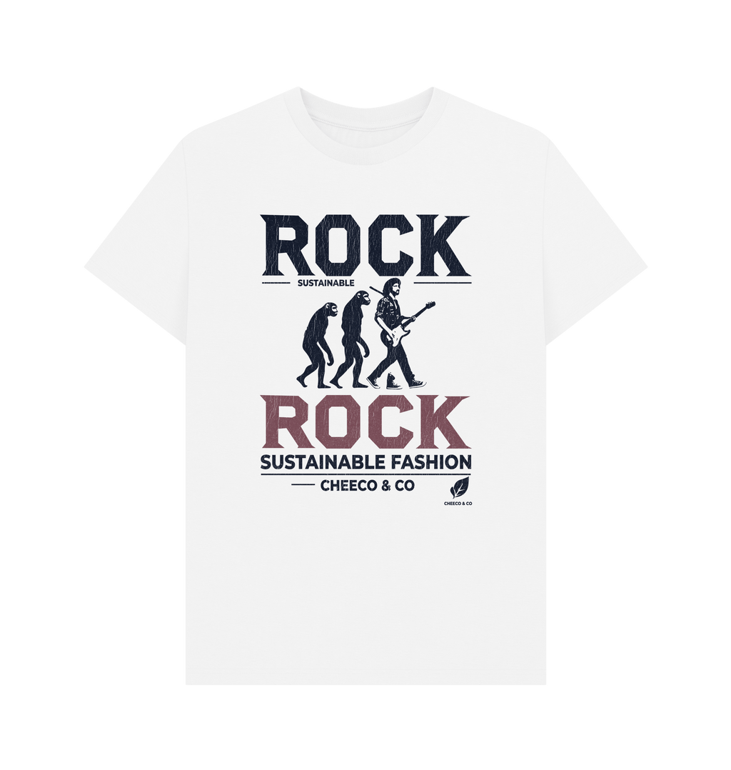 White Printed T-shirt Front
