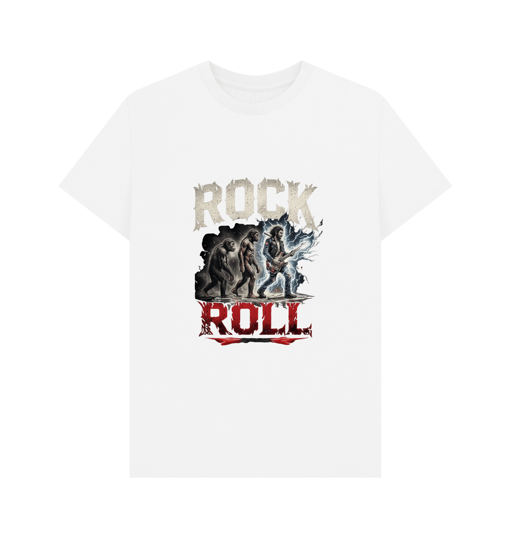 White Printed T-shirt Front