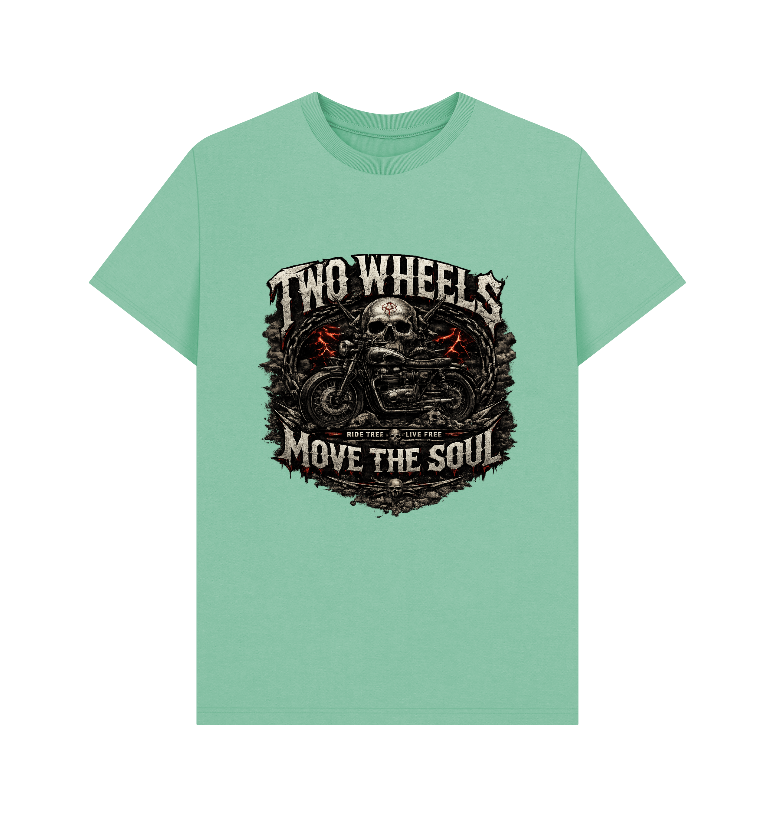 Peppermint Printed T-shirt Front