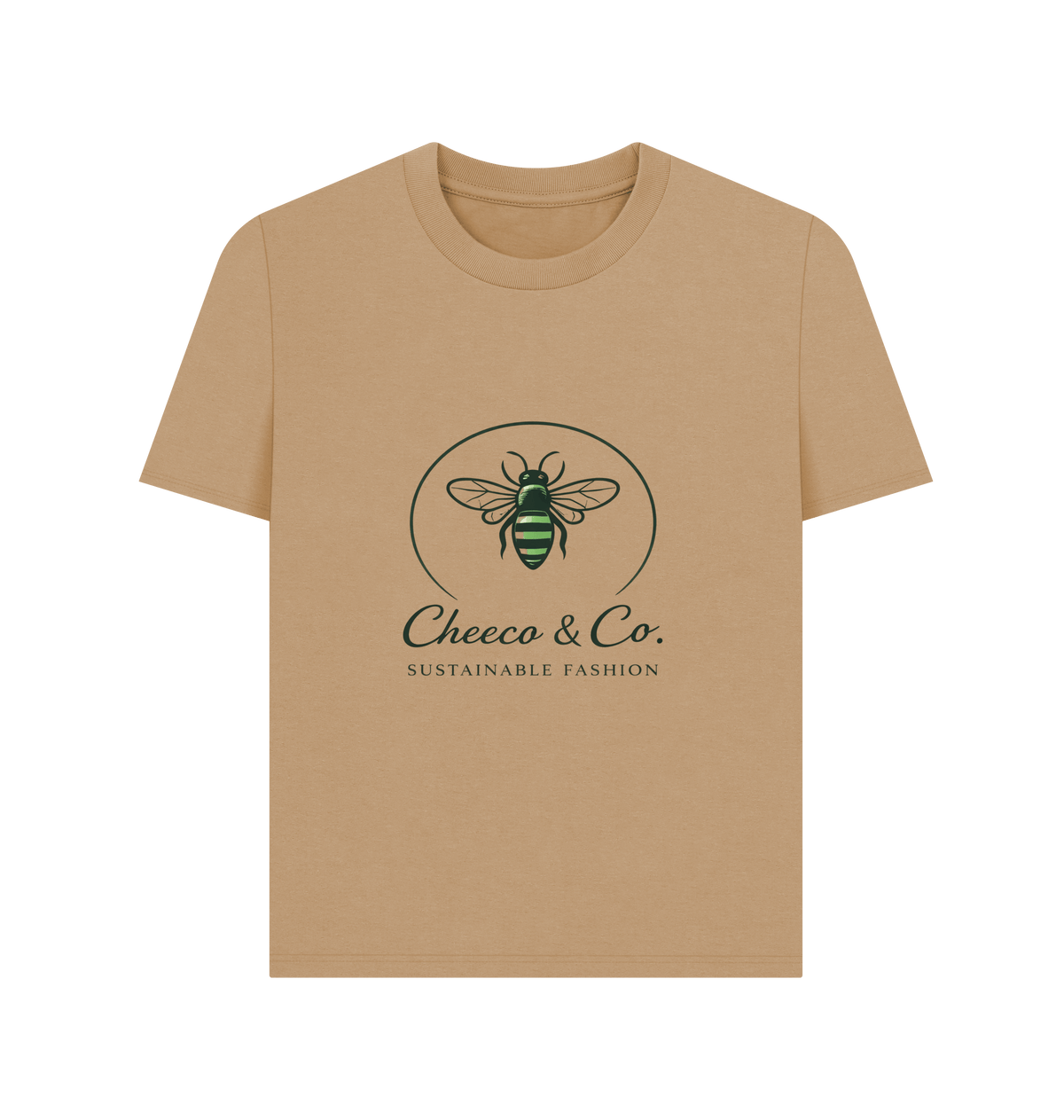 Sand Printed T-shirt Front