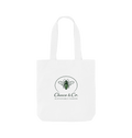 White Printed Bag Front