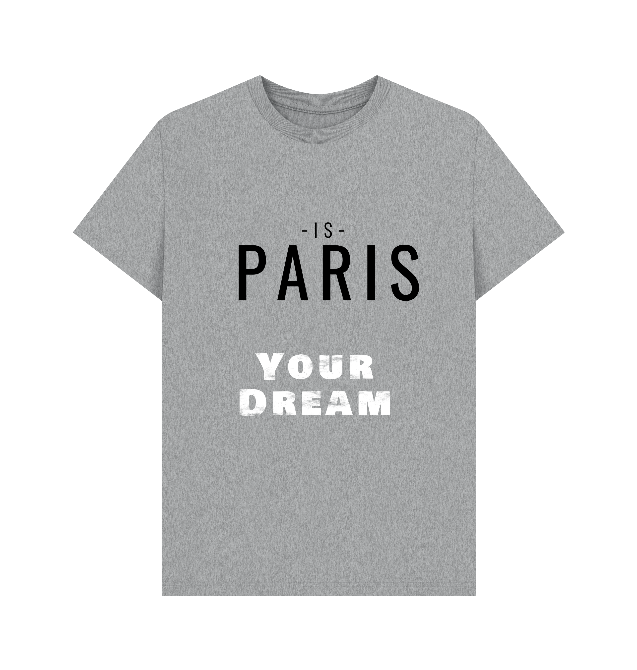 Athletic Grey Printed T-shirt Front