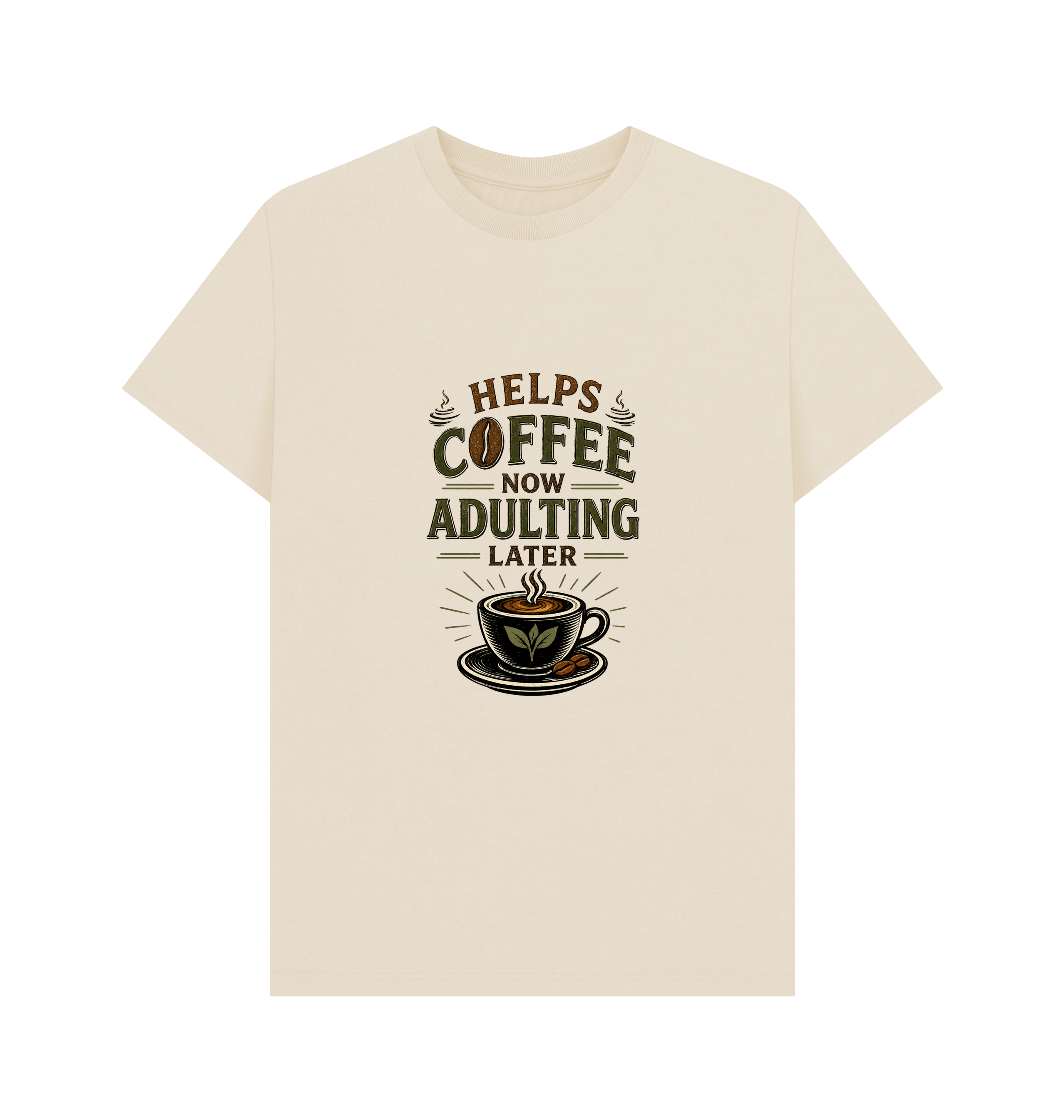 Oat Printed T-shirt Front