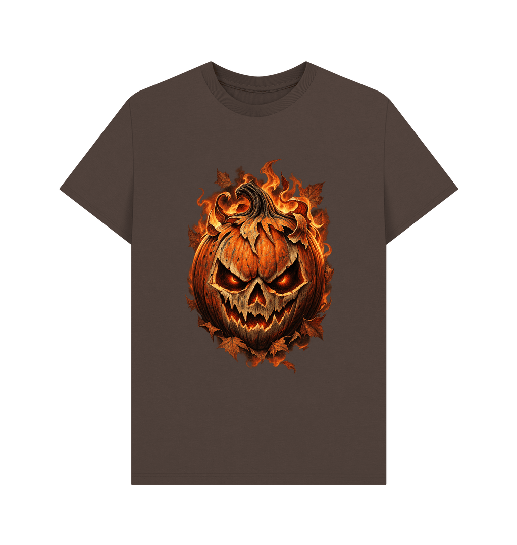 Chocolate Printed T-shirt Front