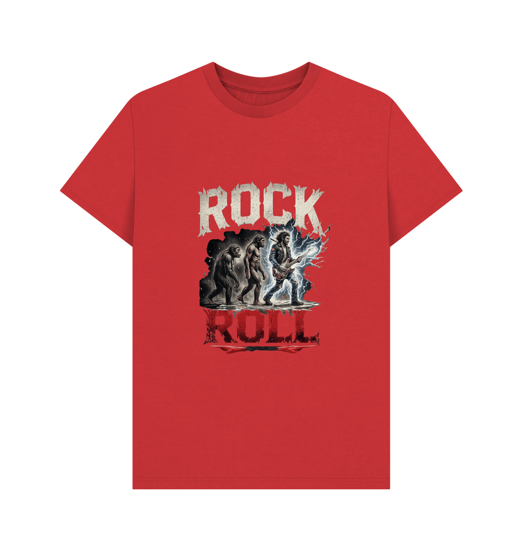 Red Printed T-shirt Front