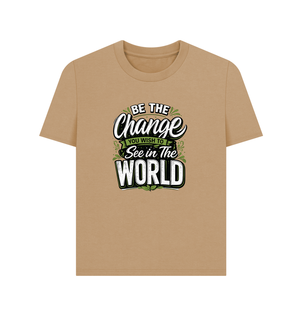 Sand Printed T-shirt Front