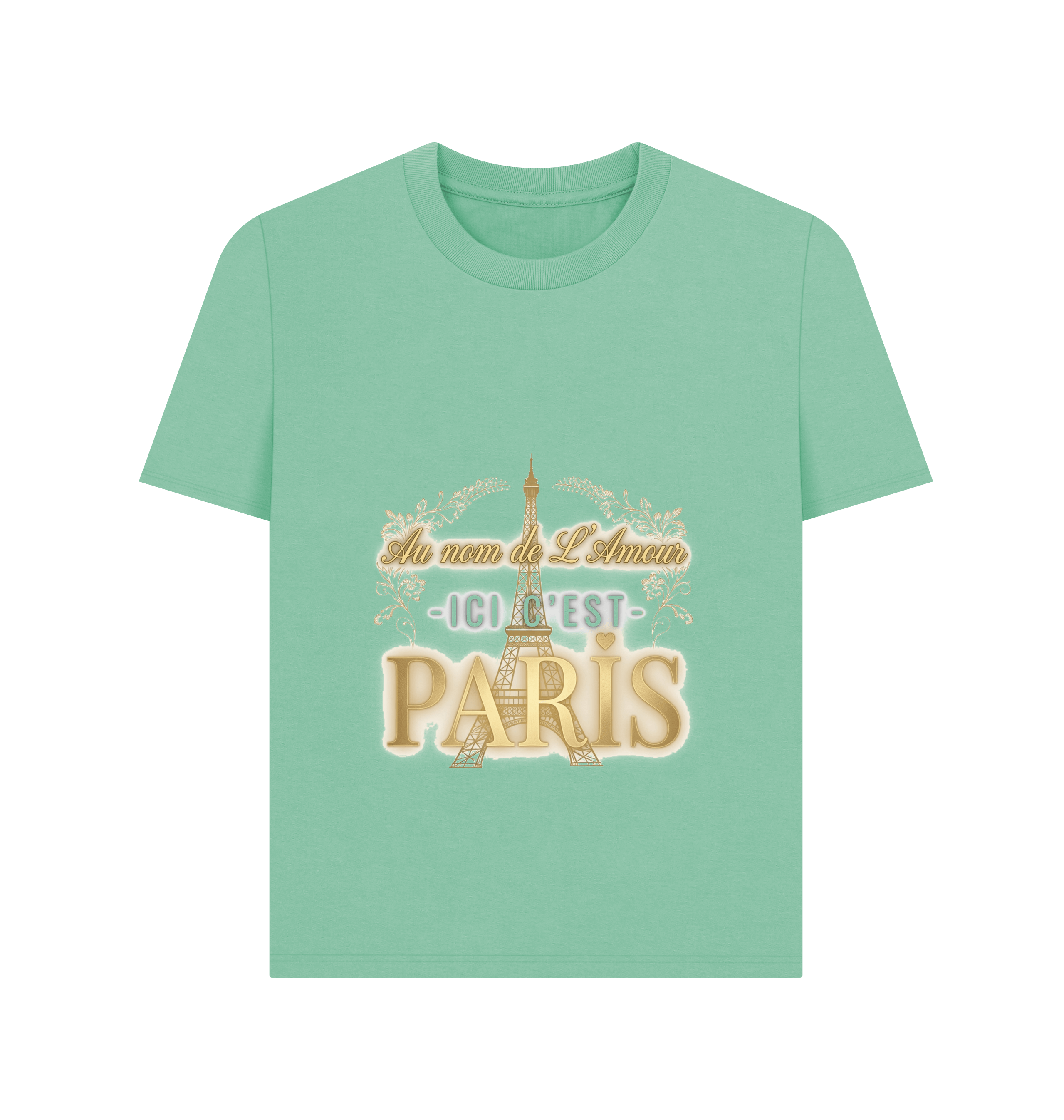 Peppermint Printed T-shirt Front