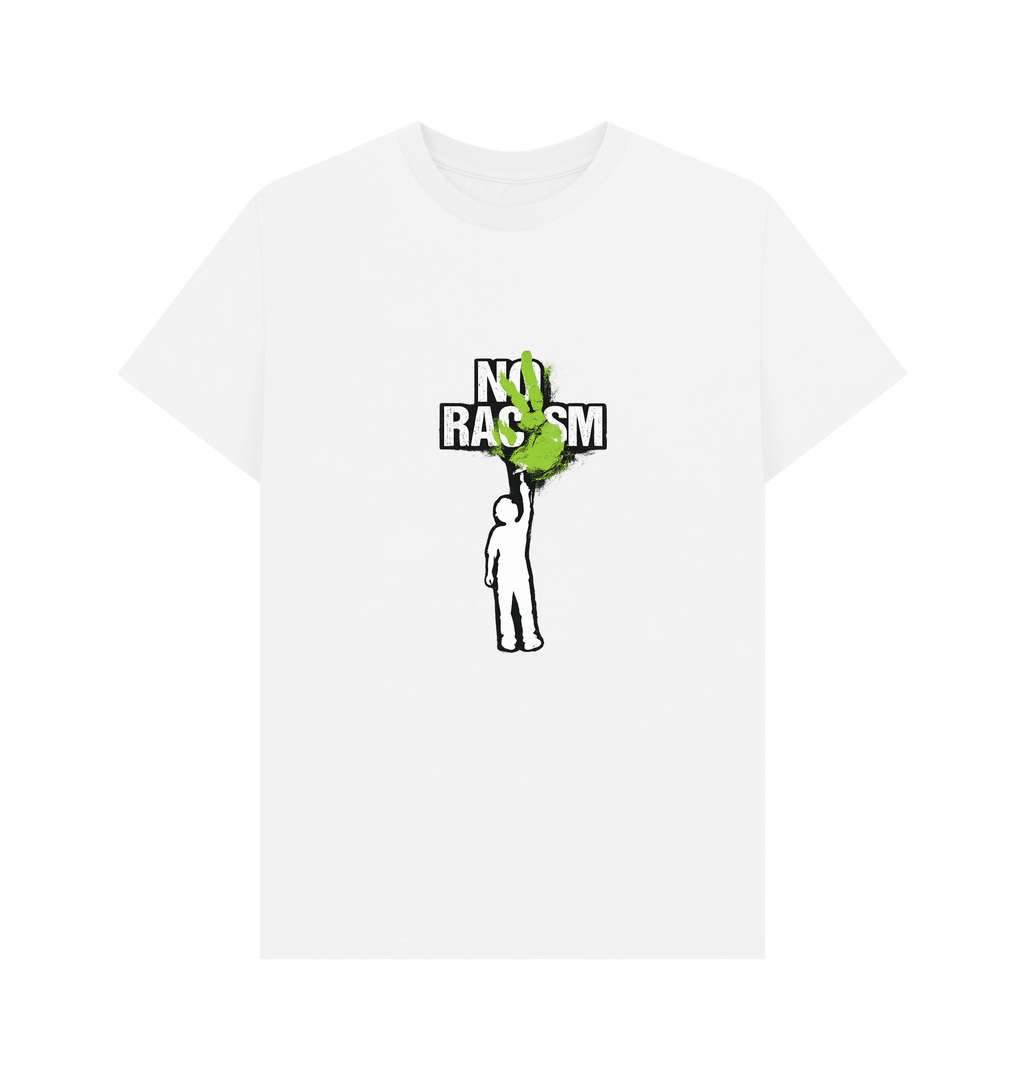White Printed T-shirt Front