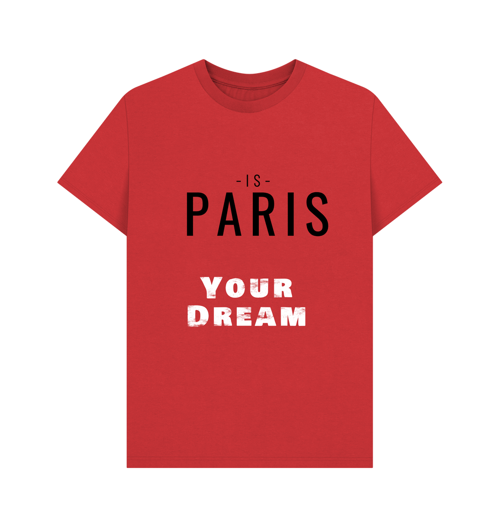 Red Printed T-shirt Front