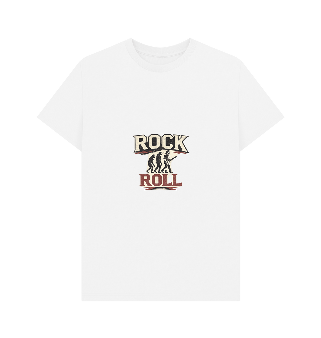 White Printed T-shirt Front