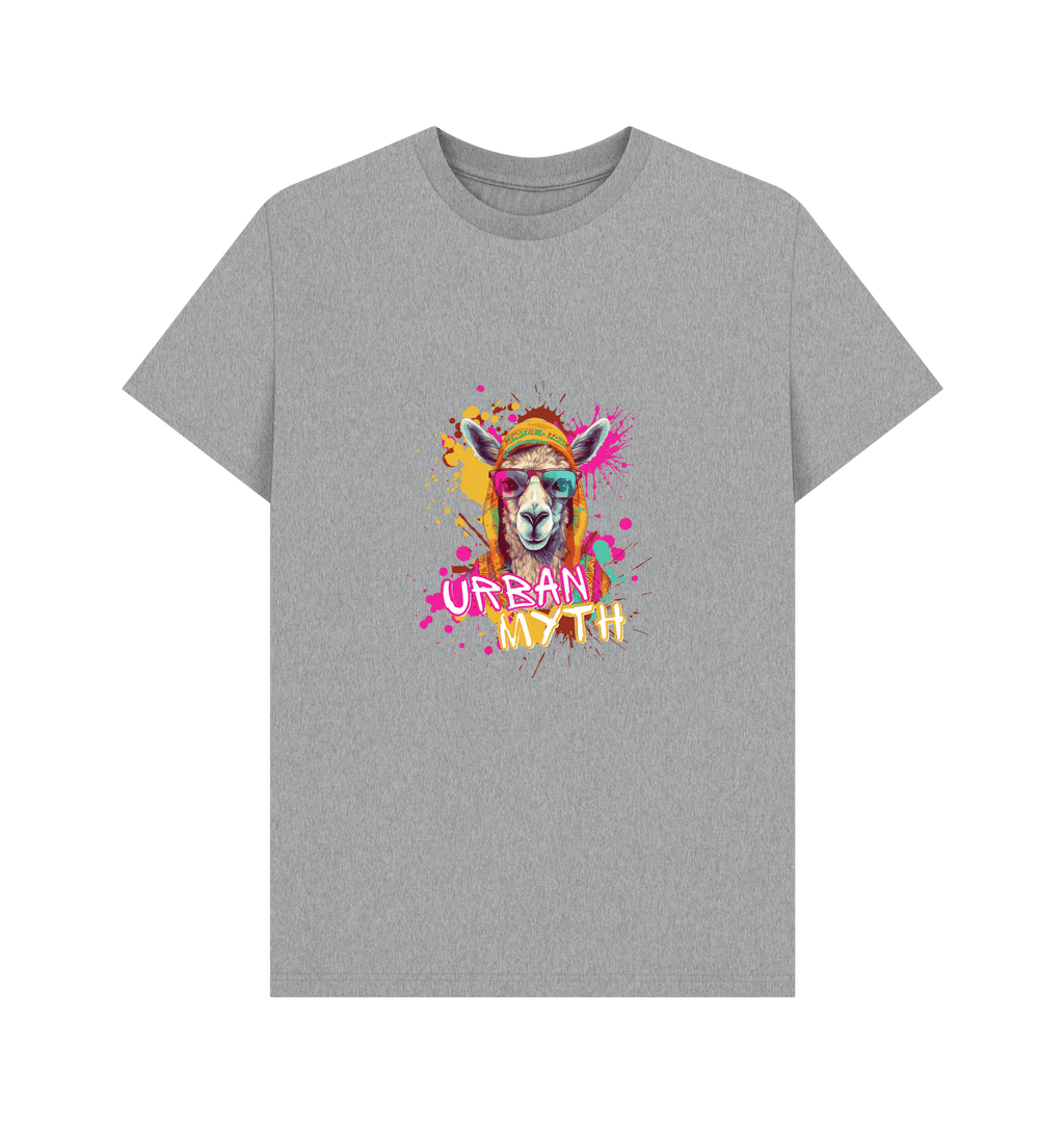 Athletic Grey Printed T-shirt Front