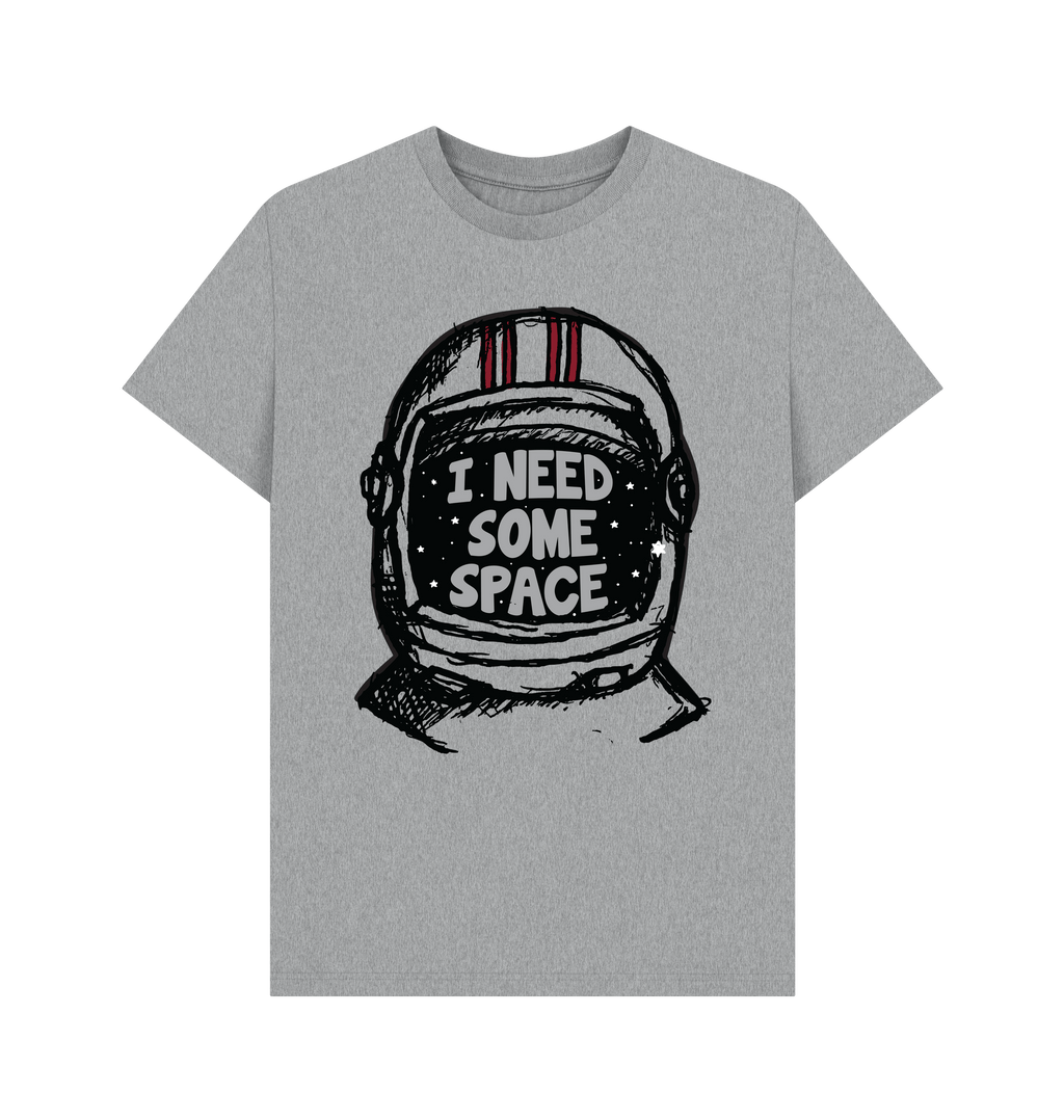 Athletic Grey Printed T-shirt Front