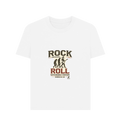 White Printed T-shirt Front