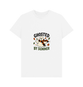 White Printed T-shirt Front