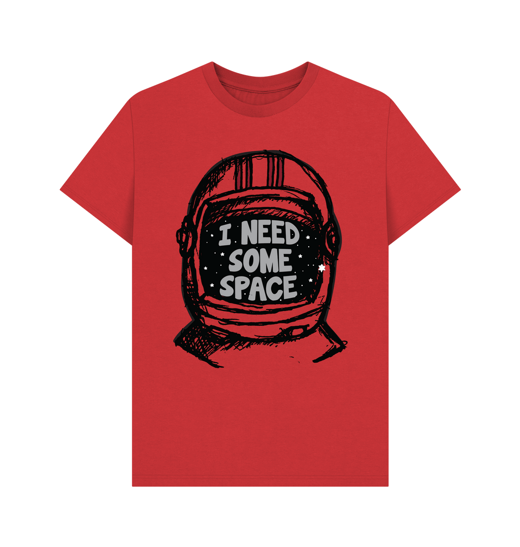 Red Printed T-shirt Front