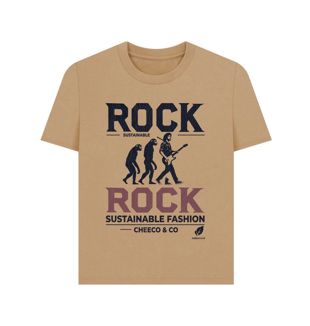 Sand Printed T-shirt Front