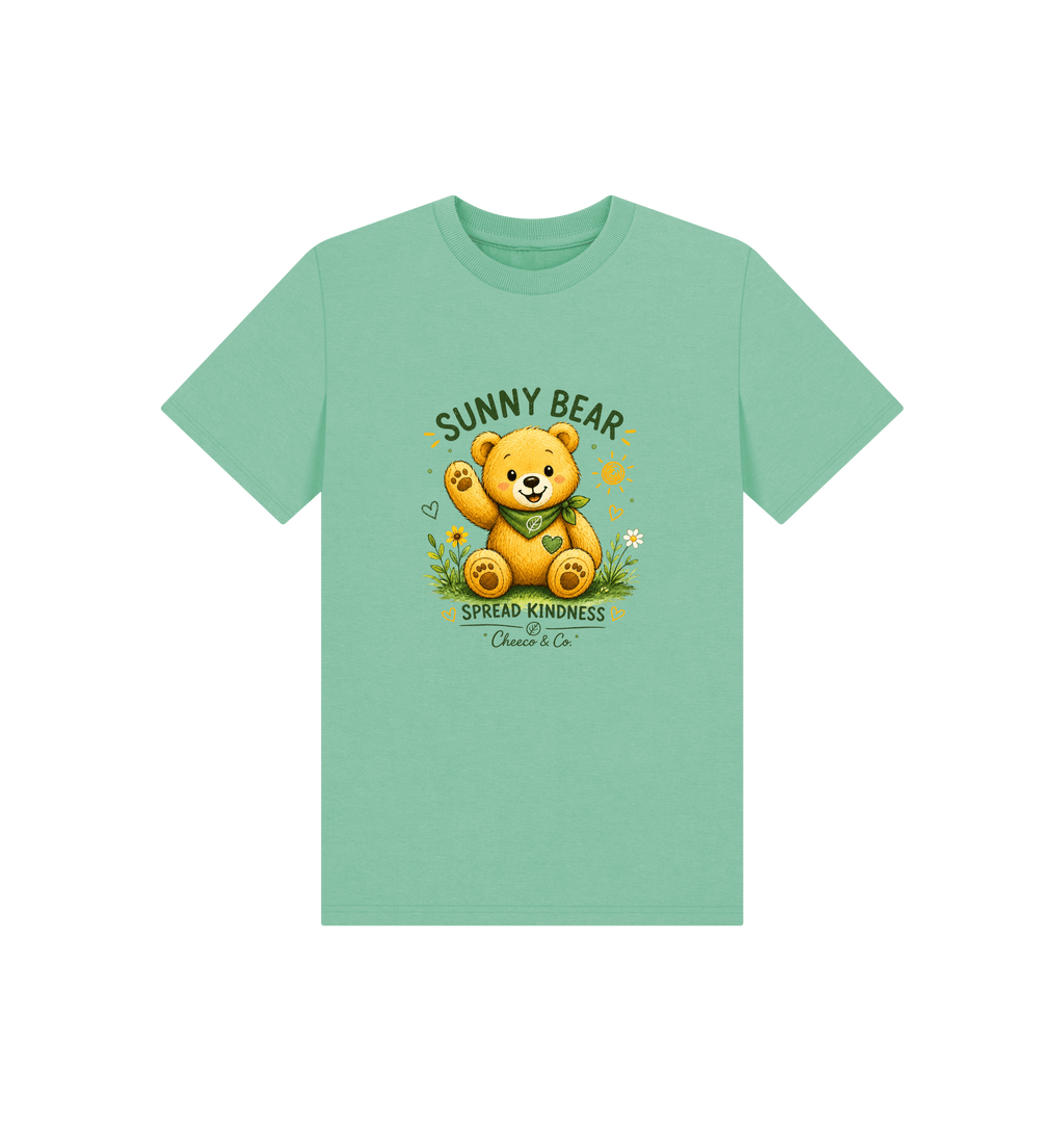 Peppermint Printed Kids T-Shirt Front