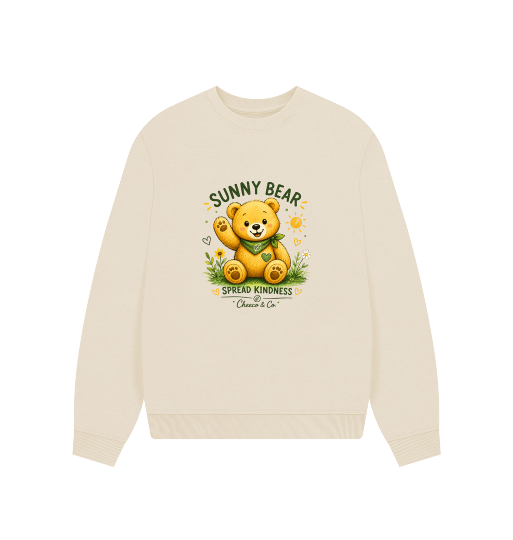 Oat Printed Sweater Front