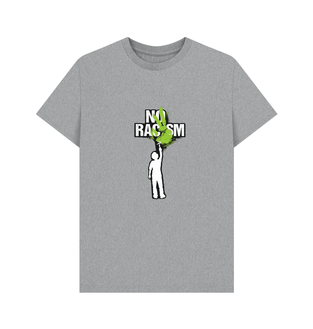 Athletic Grey Printed T-shirt Front