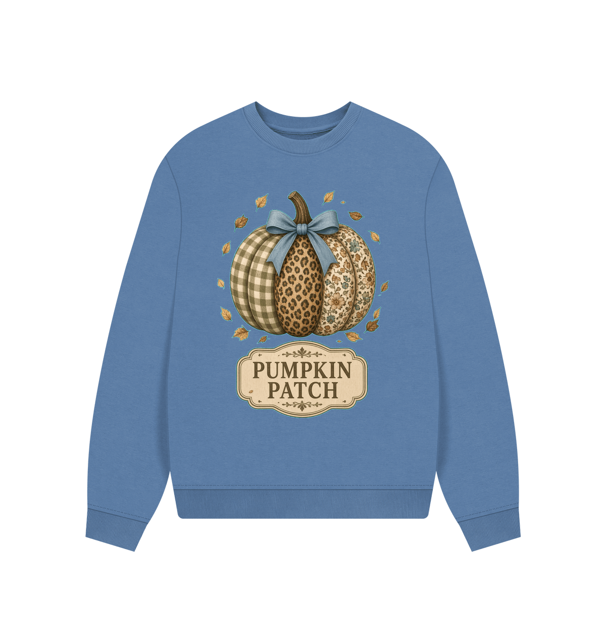 Solent Printed Sweater Front