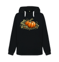Black Printed Sweater Front