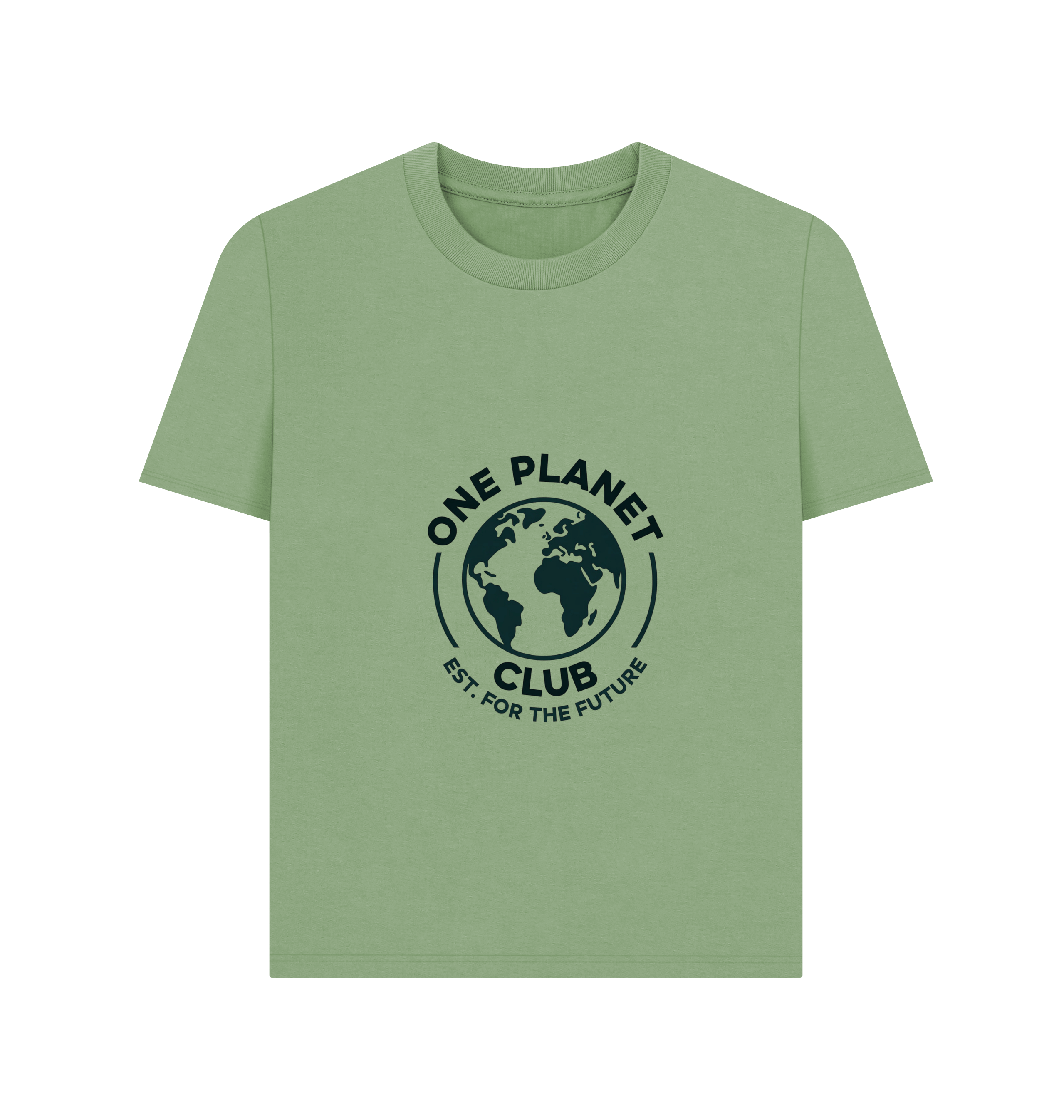 Sage Printed T-shirt Front