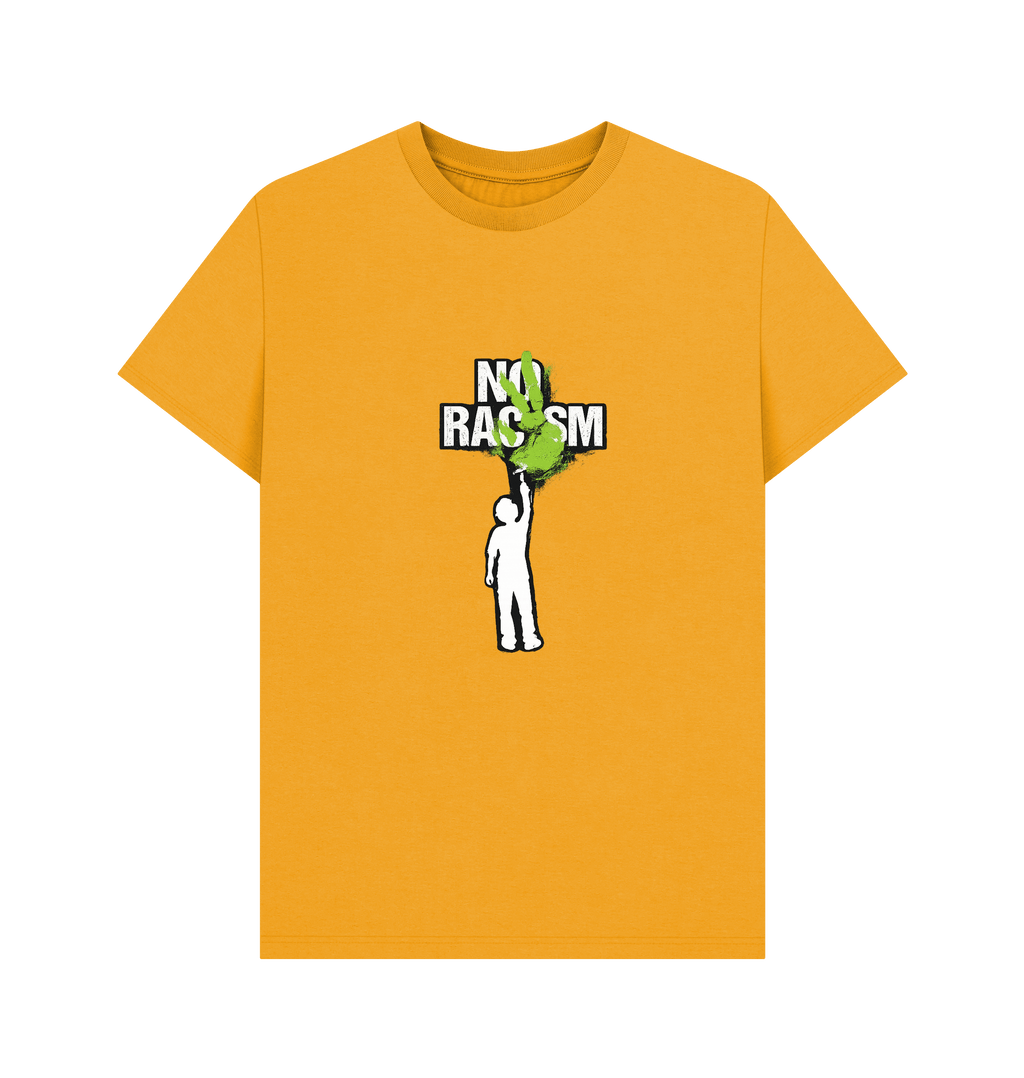 Mustard Printed T-shirt Front